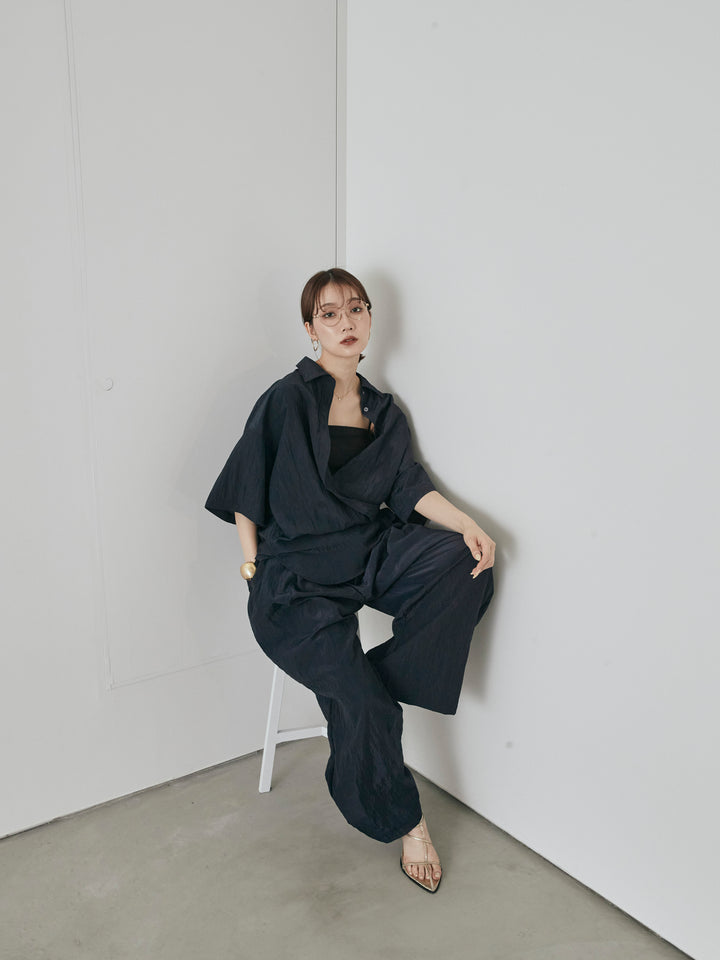 [預購] 尼龍洗衣機休閒褲/海軍藍