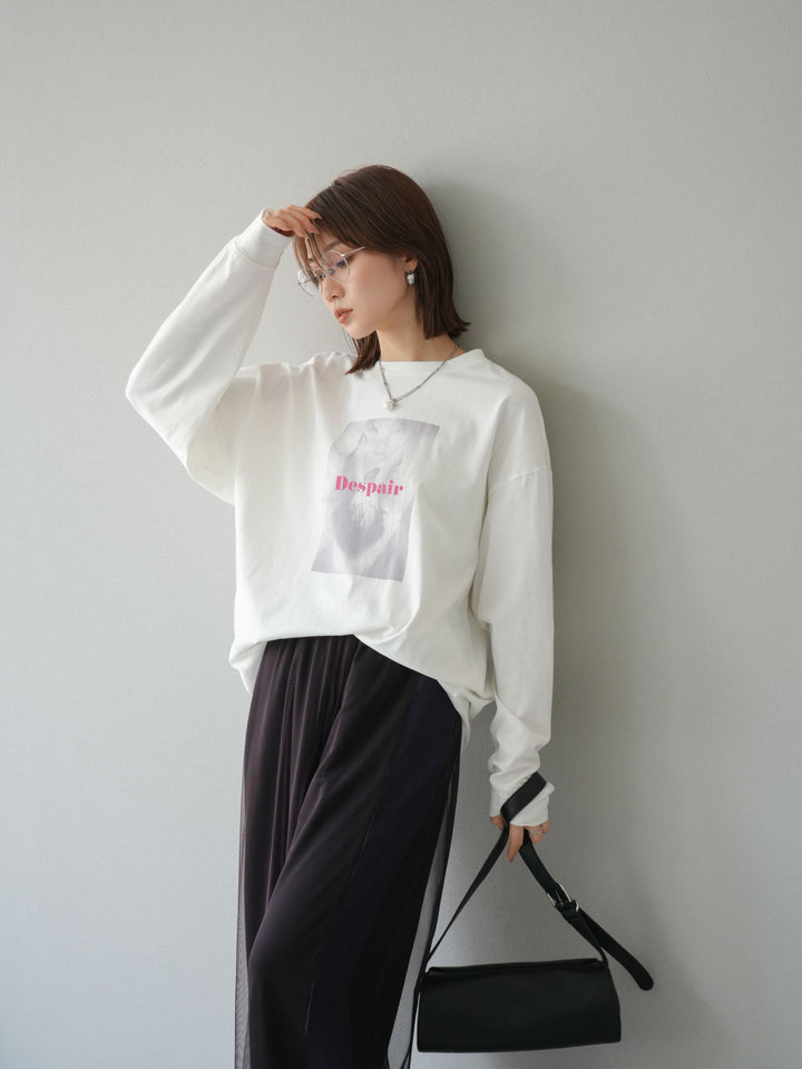 [予約]ウーマンプリントBIGロンT/オフ2