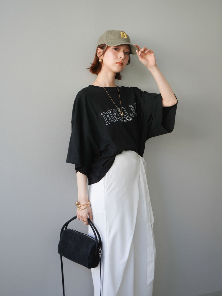 【預購】Box Silhouette Logo T卹/黑色