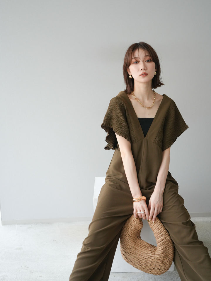 [予約]エステルシャーリングオールインワン/ブラウン