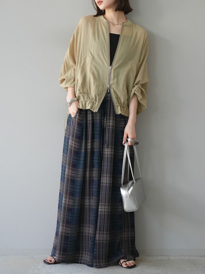 [預購] Washer Sheer Blouson/黃色