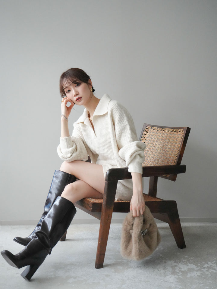 [SET]ポロニットプルオーバー＆ショートパンツSET UP