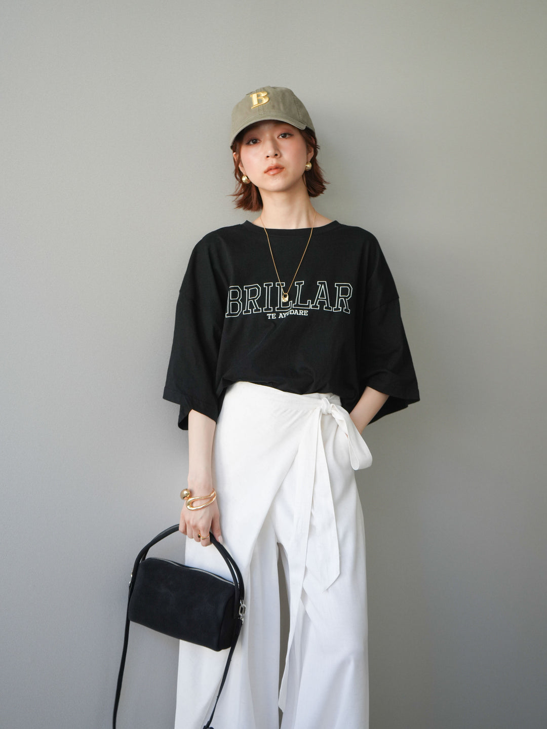 【預購】Box Silhouette Logo T卹/黑色