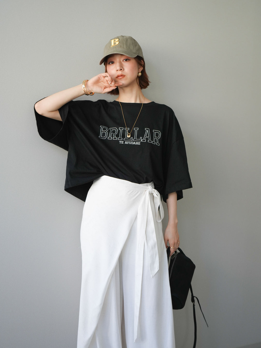 【預購】Box Silhouette Logo T卹/黑色