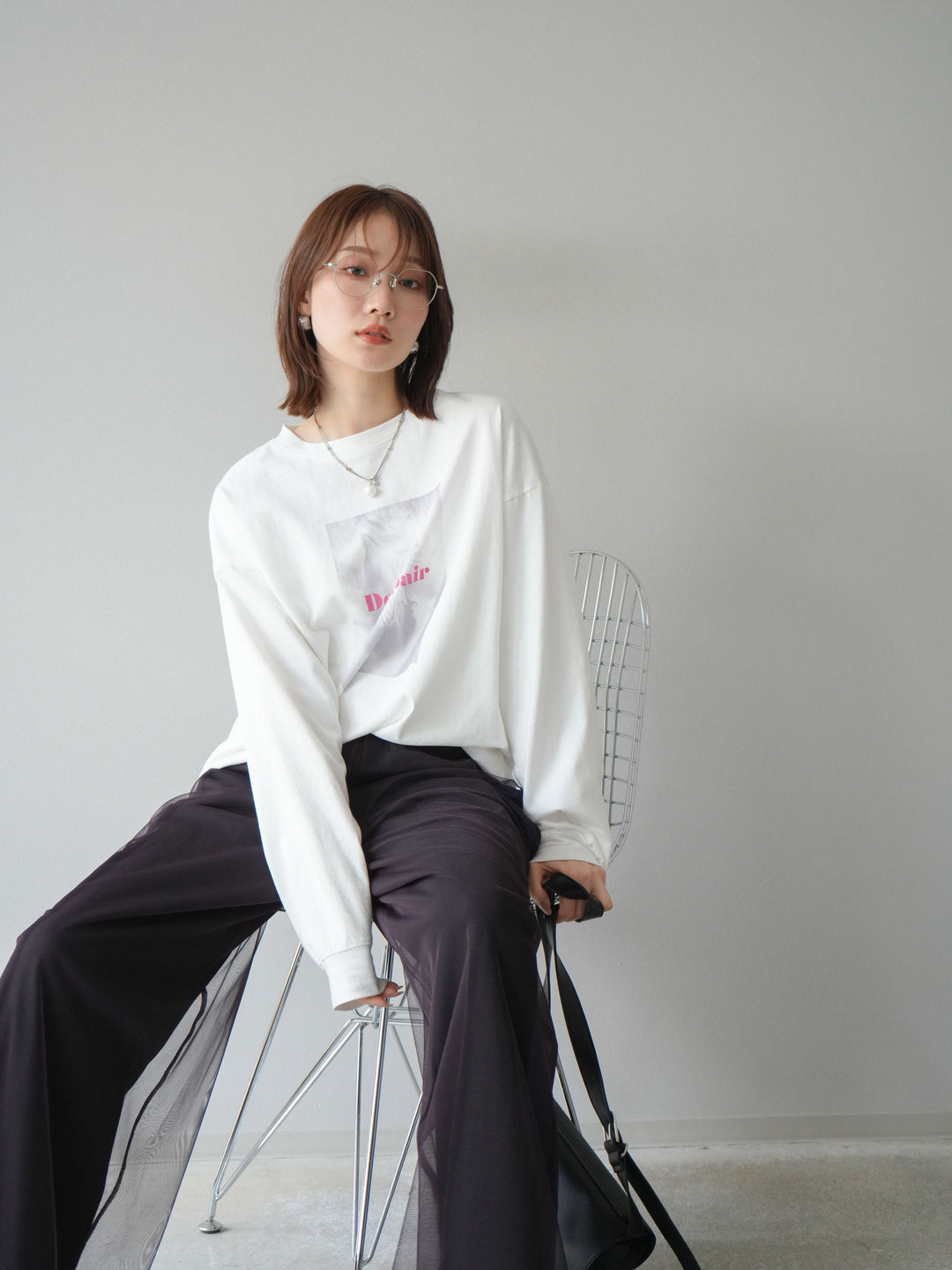 [予約]ウーマンプリントBIGロンT/オフ2