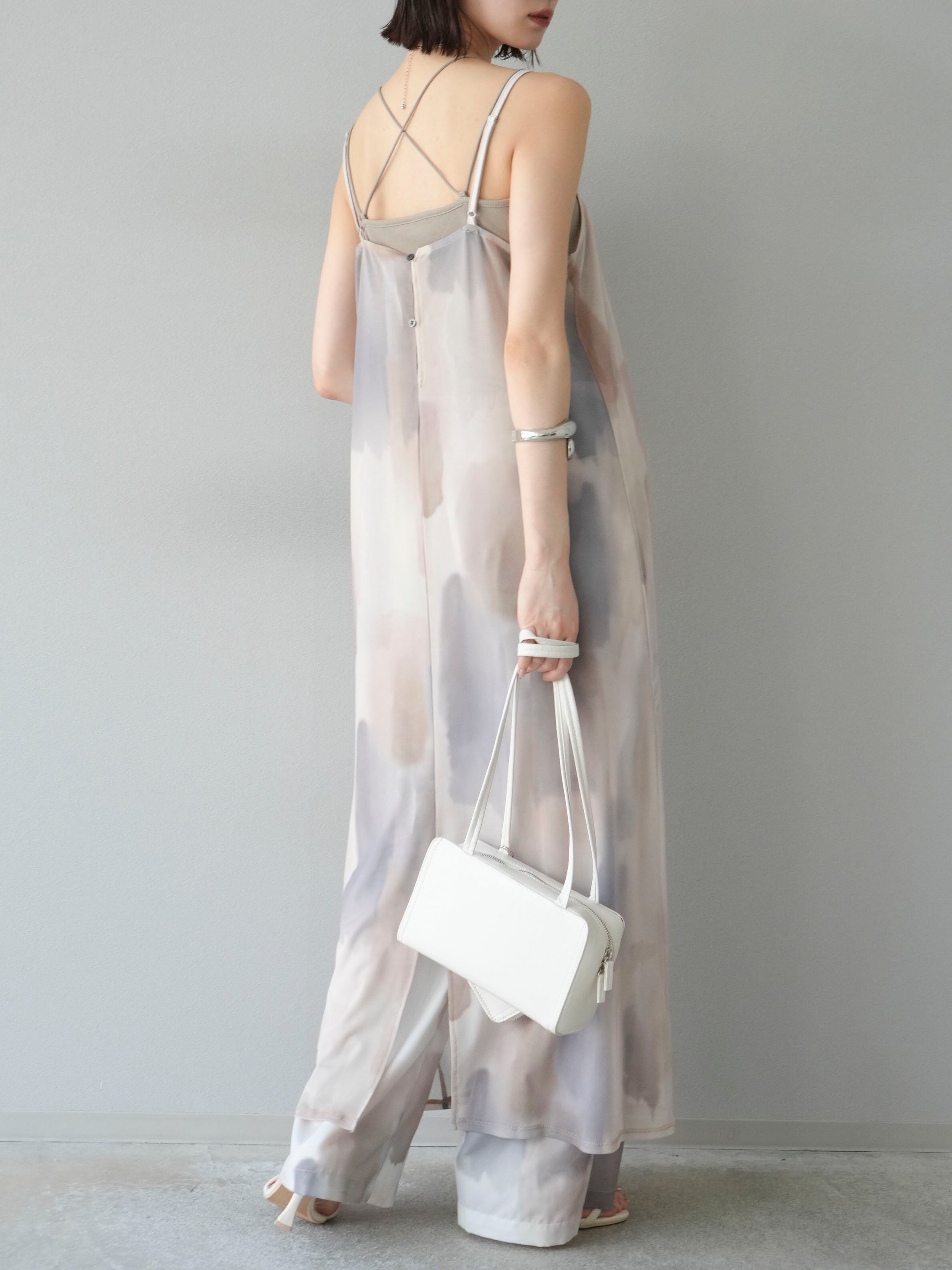 美品・19SS✨アーツ＆サイエンス コットン100% イージーパンツ ベージュ AMBIDEX Store △〇レーヨンコットンサテン トリプルワッシャー