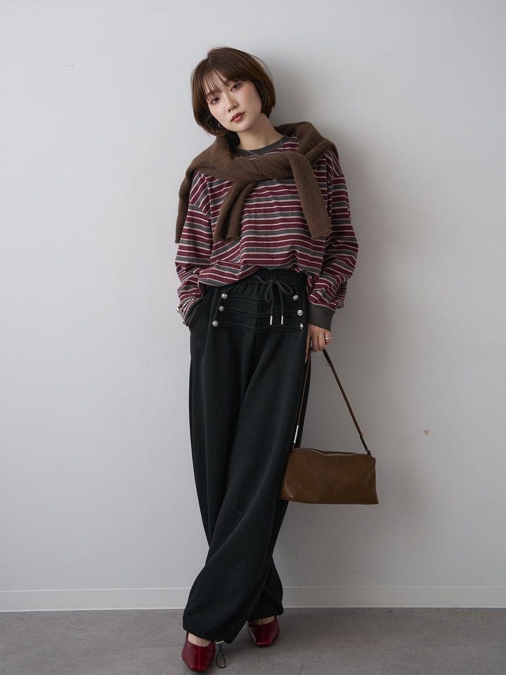 [SET]ナポレオンドロストスウェットパンツ+ナポレオンドロストスウェットパンツ(2set)