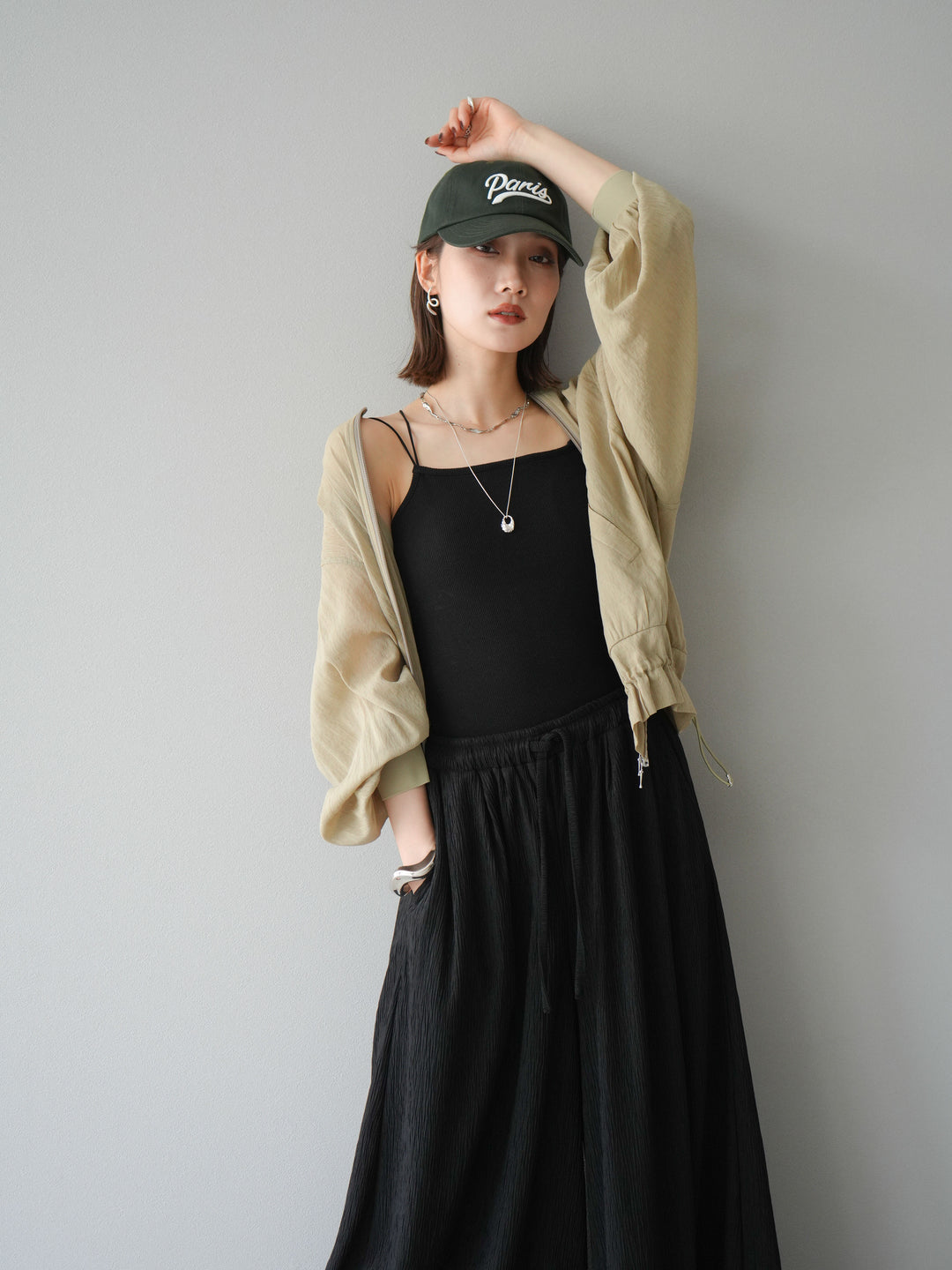 [預購] Washer Sheer Blouson/黃色