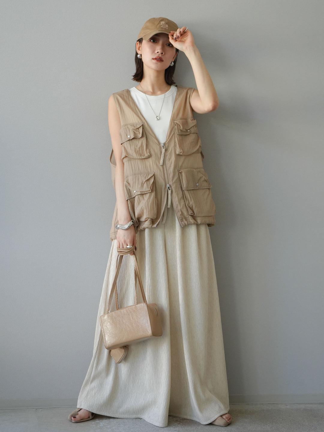 [預購] Willow 寬鬆褲/米色