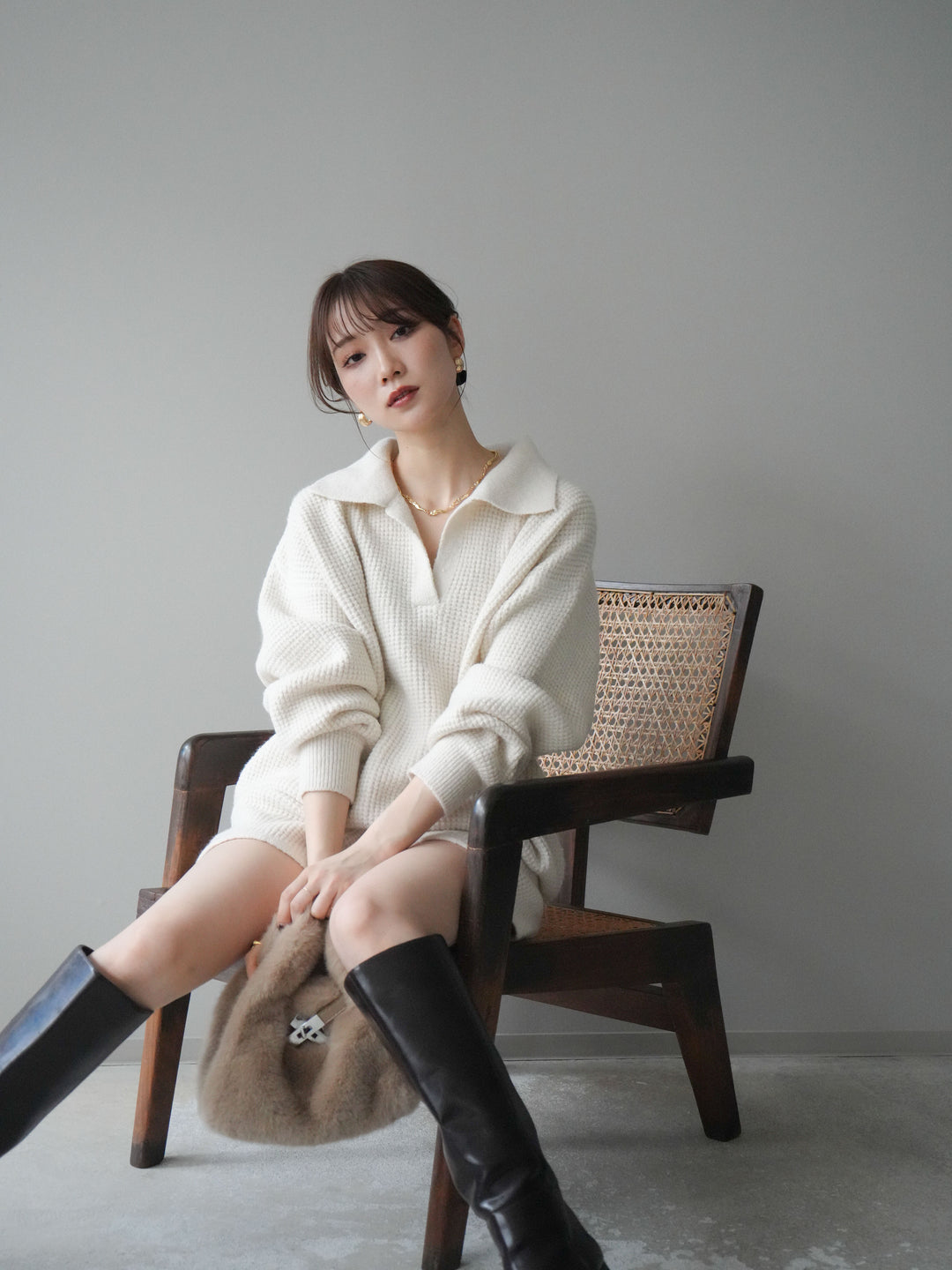 [SET]ポロニットプルオーバー＆ショートパンツSET UP