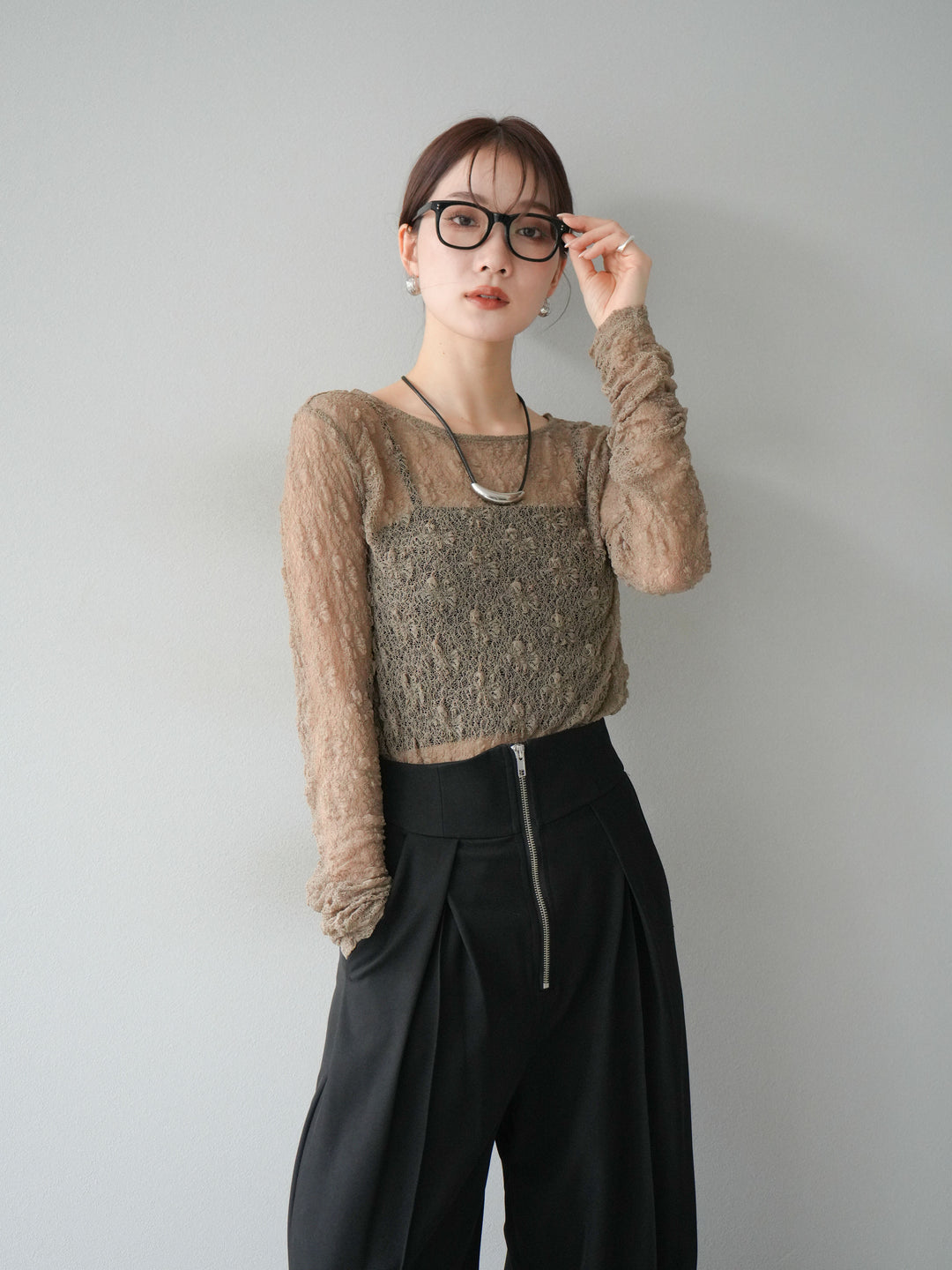 [予約]シアーレーストップス/カーキ