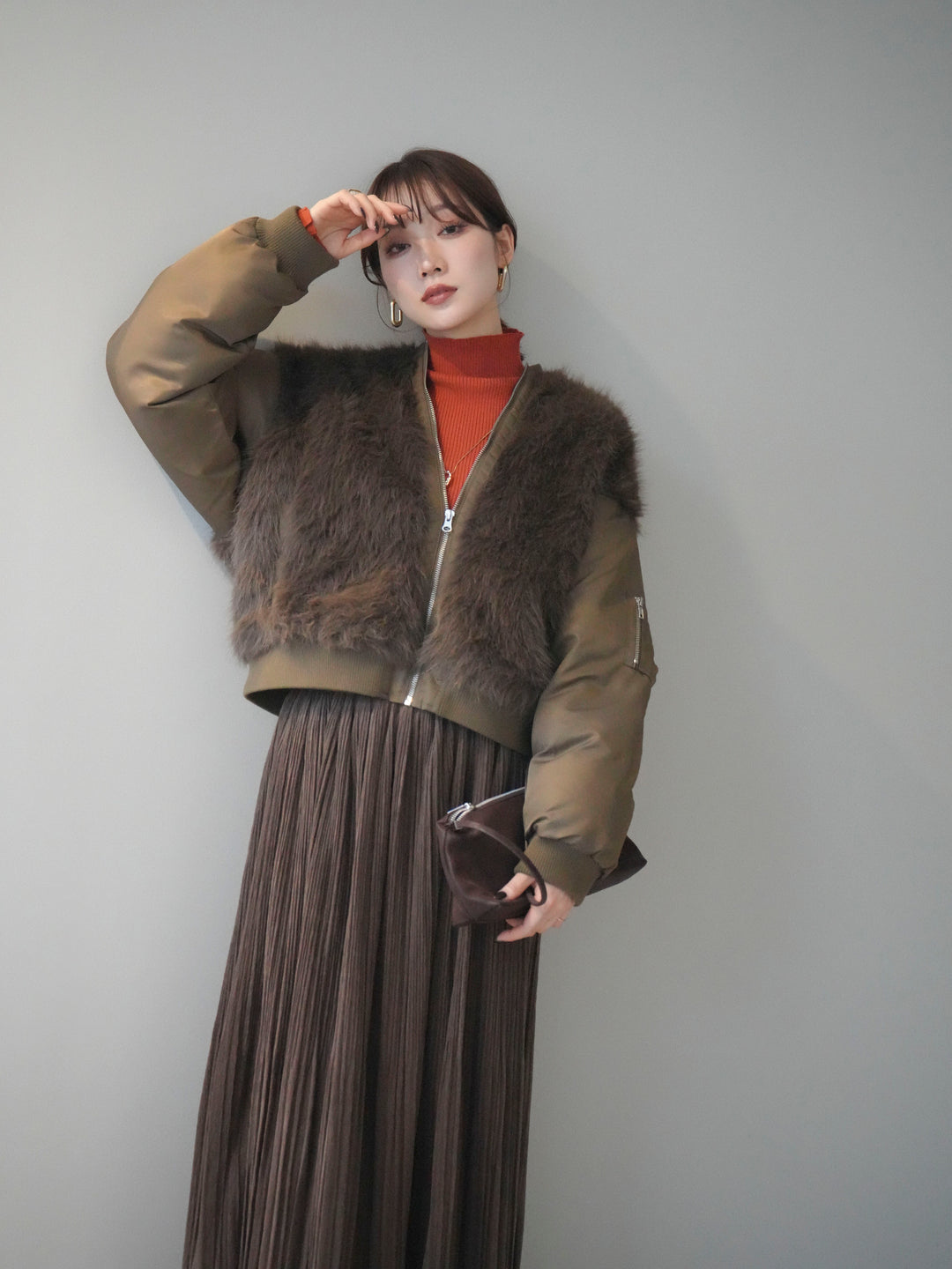 [予約]ファードッキングMA-1/brown