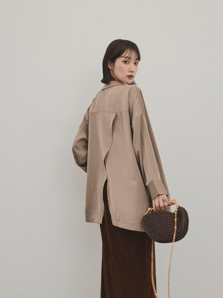 [SET]マットサテンジャケット+マットサテンジャケット(2set)