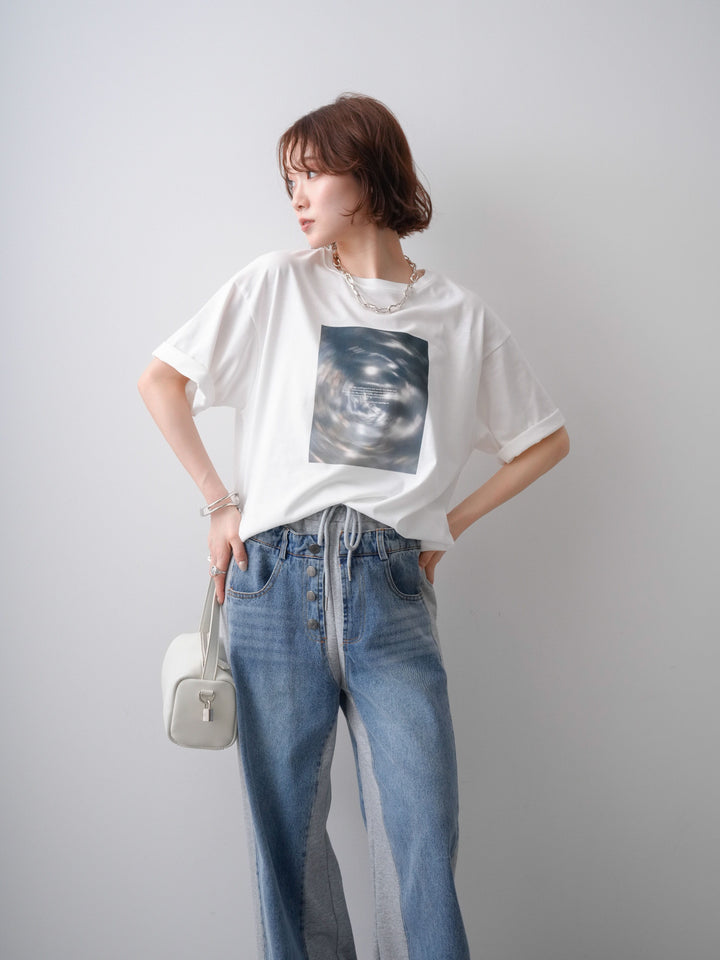 [予約]ニュアンスフォトTEE/marble2