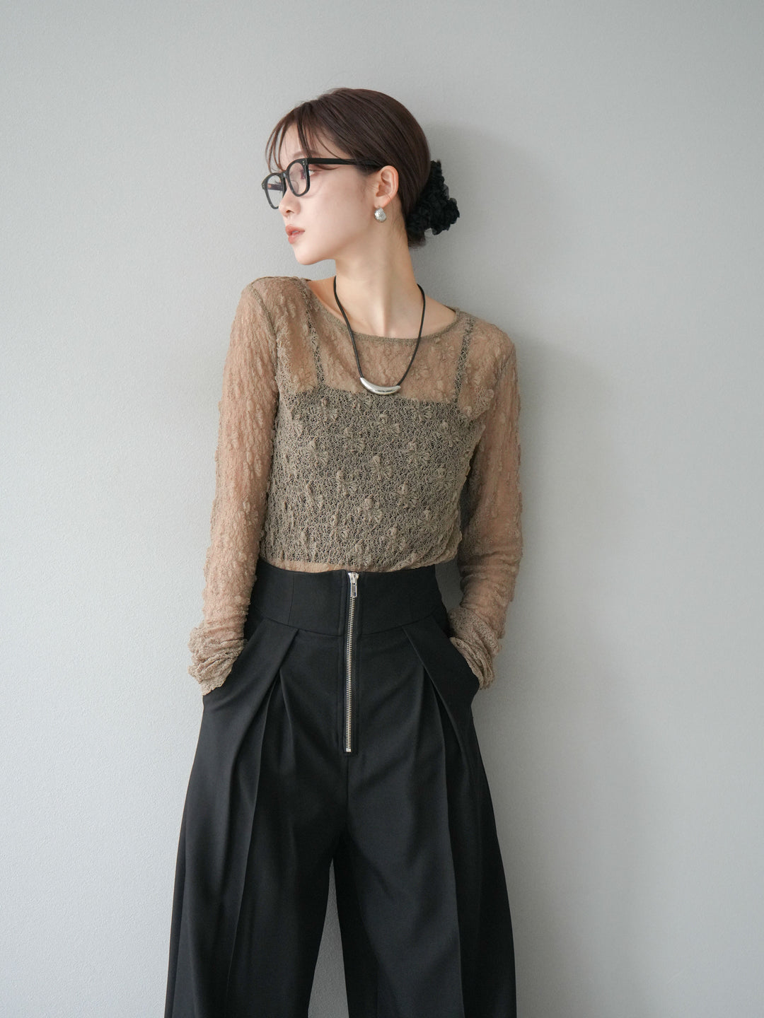 [予約]シアーレーストップス/カーキ