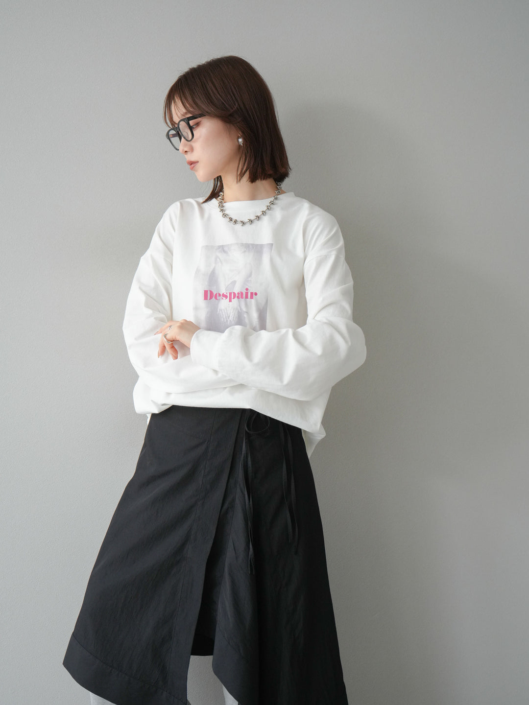 [予約]ウーマンプリントBIGロンT/オフ2