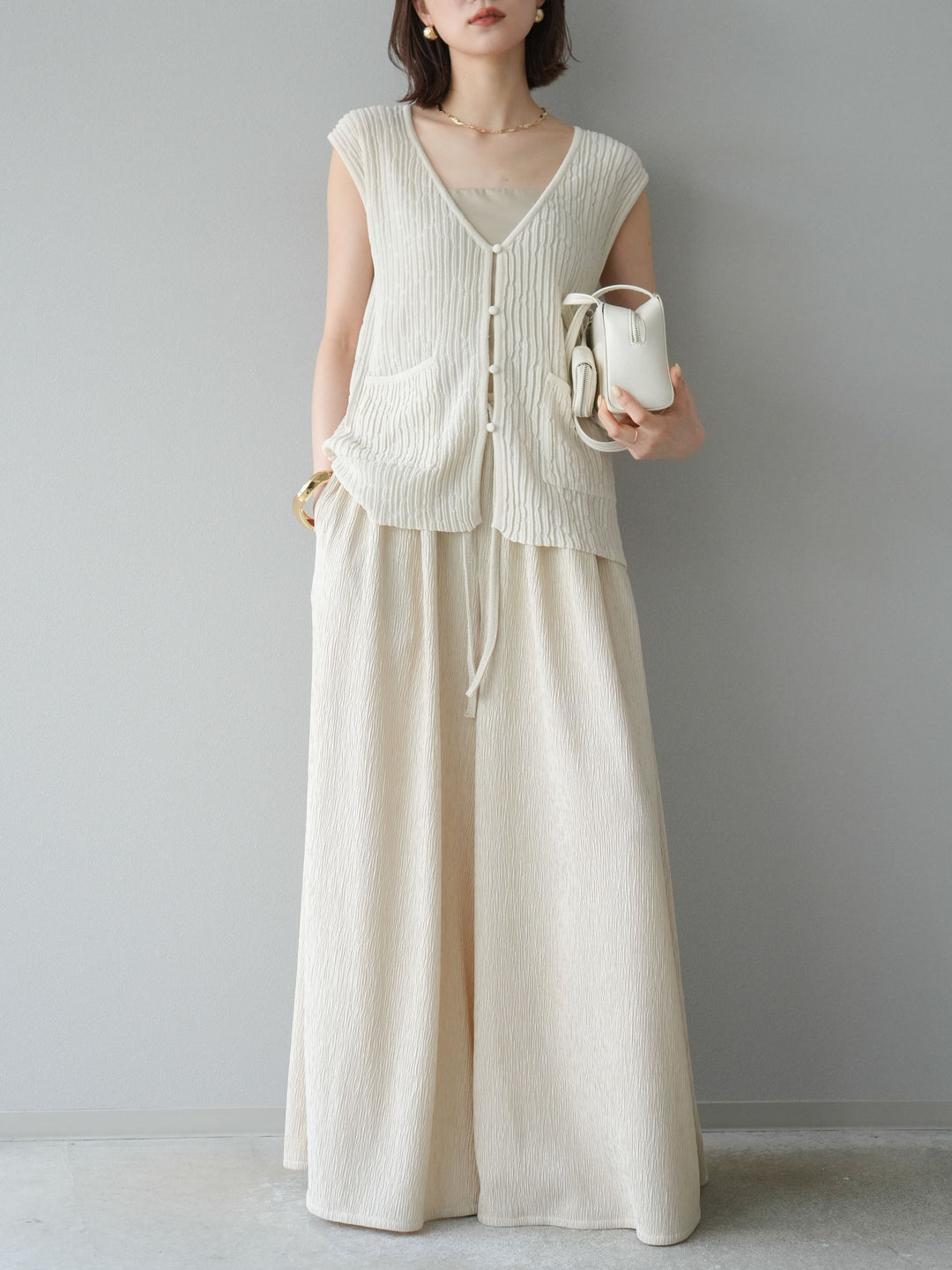 [預購] Willow 寬鬆褲/米色