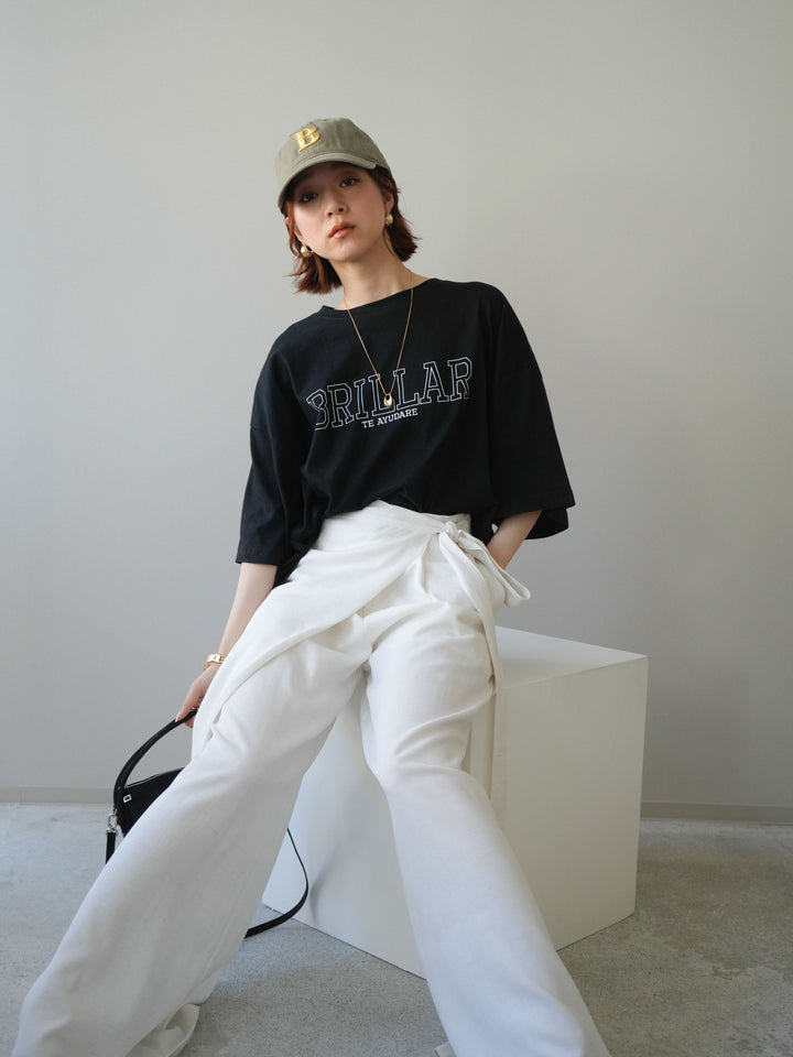 【預購】Box Silhouette Logo T卹/黑色
