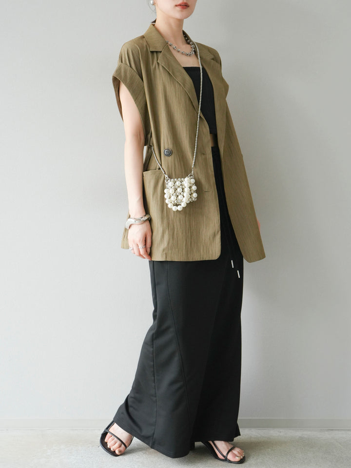 [SET] 毛衣長裙+毛衣長裙（2件套）