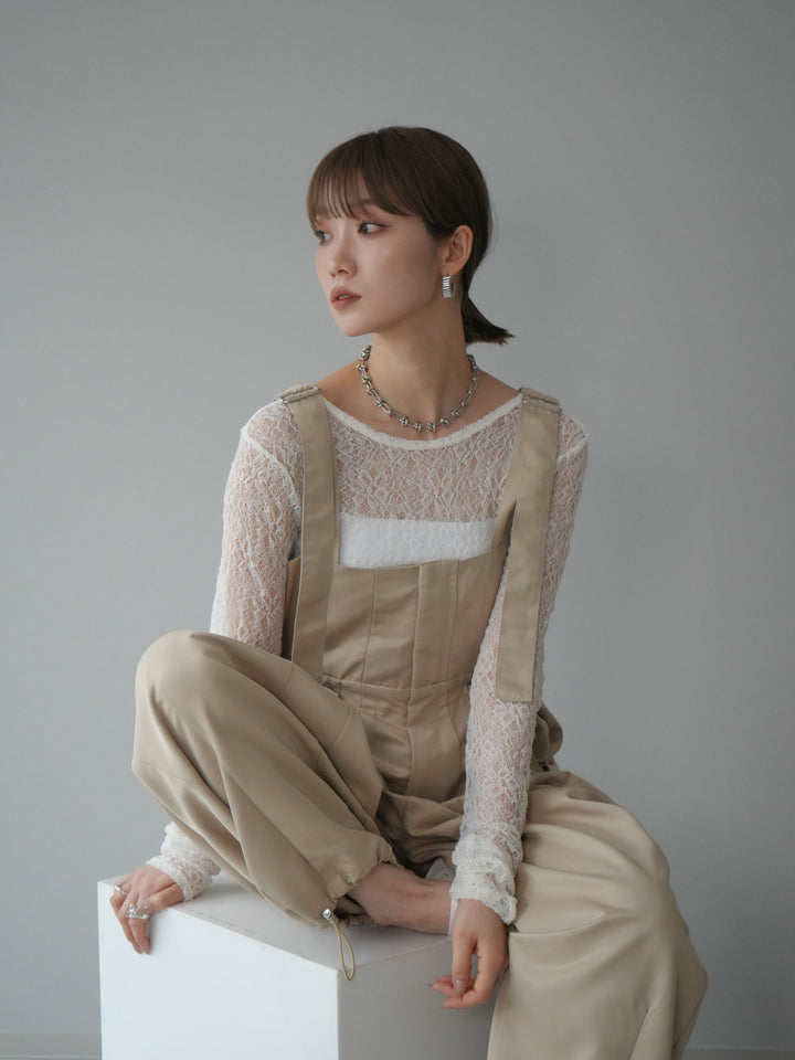 [予約]バックラウンドレーストップス/オフ