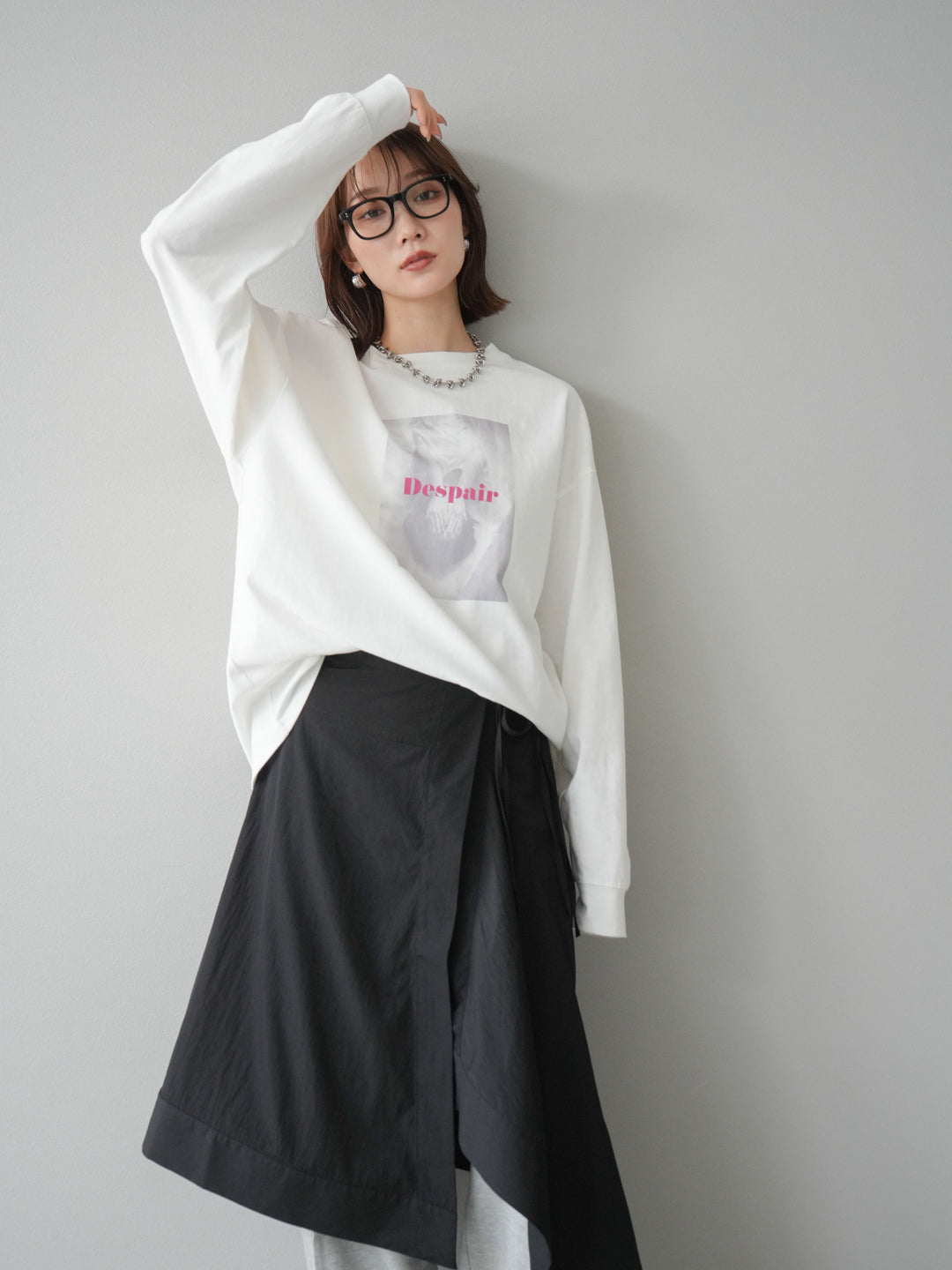 [予約]ウーマンプリントBIGロンT/オフ2