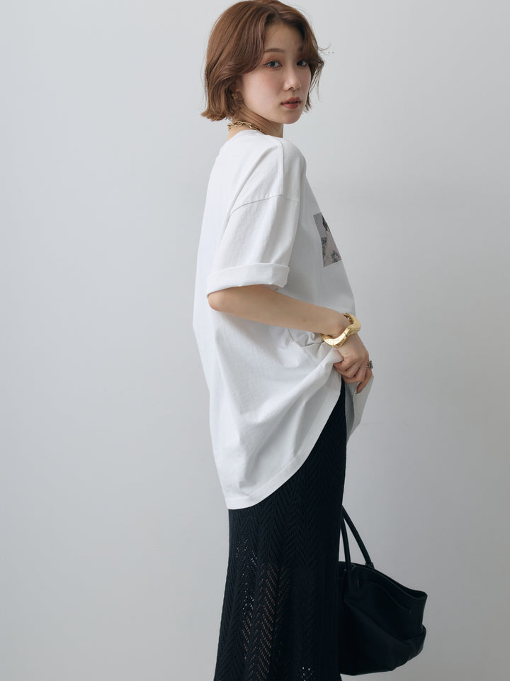 [予約]スリードッグフォトボックスTEE/white
