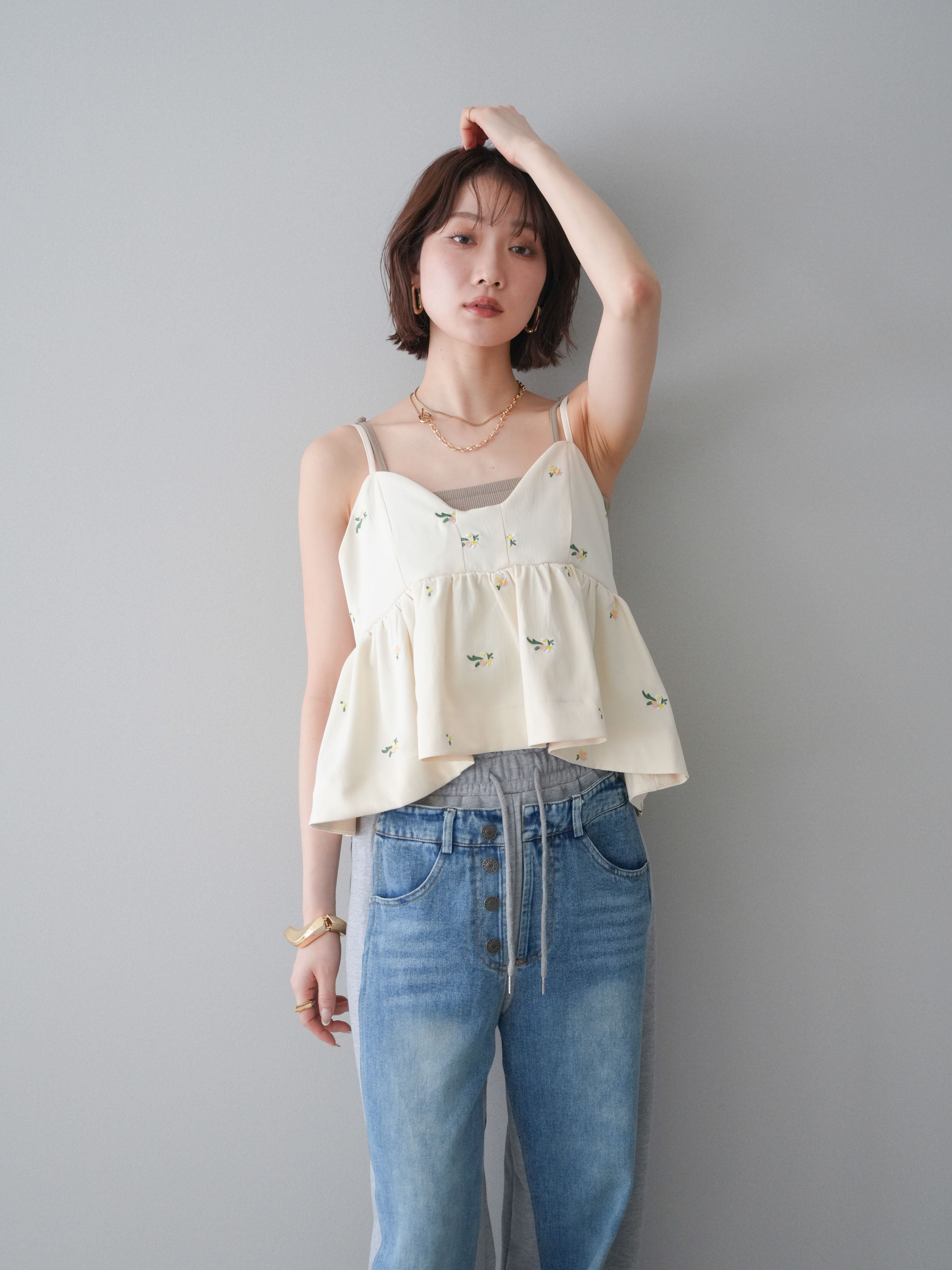 SET]フラワー刺繍ビスチェ+選べるアクセセット(2set) – Lumier