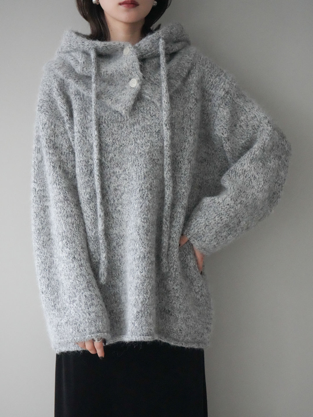 [SET]バラクラバSETニットプルオーバー+選べるアクセセット(2set)