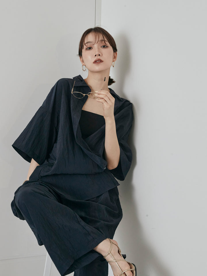 [預購] 尼龍洗衣機休閒褲/海軍藍