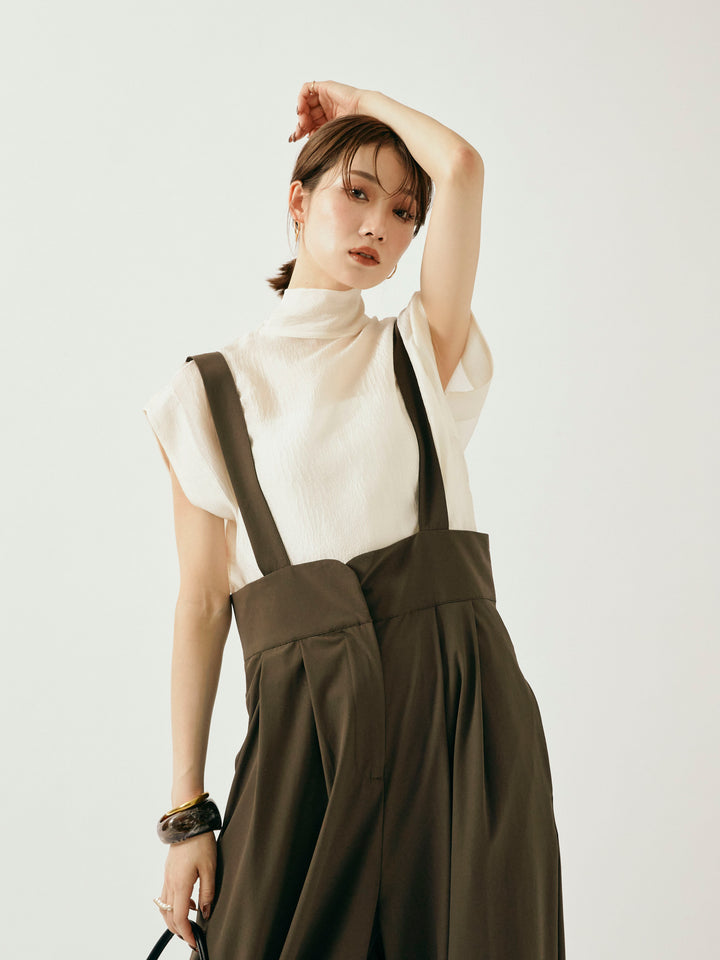 [予約]シャイニーシアーブラウス/アイボリー