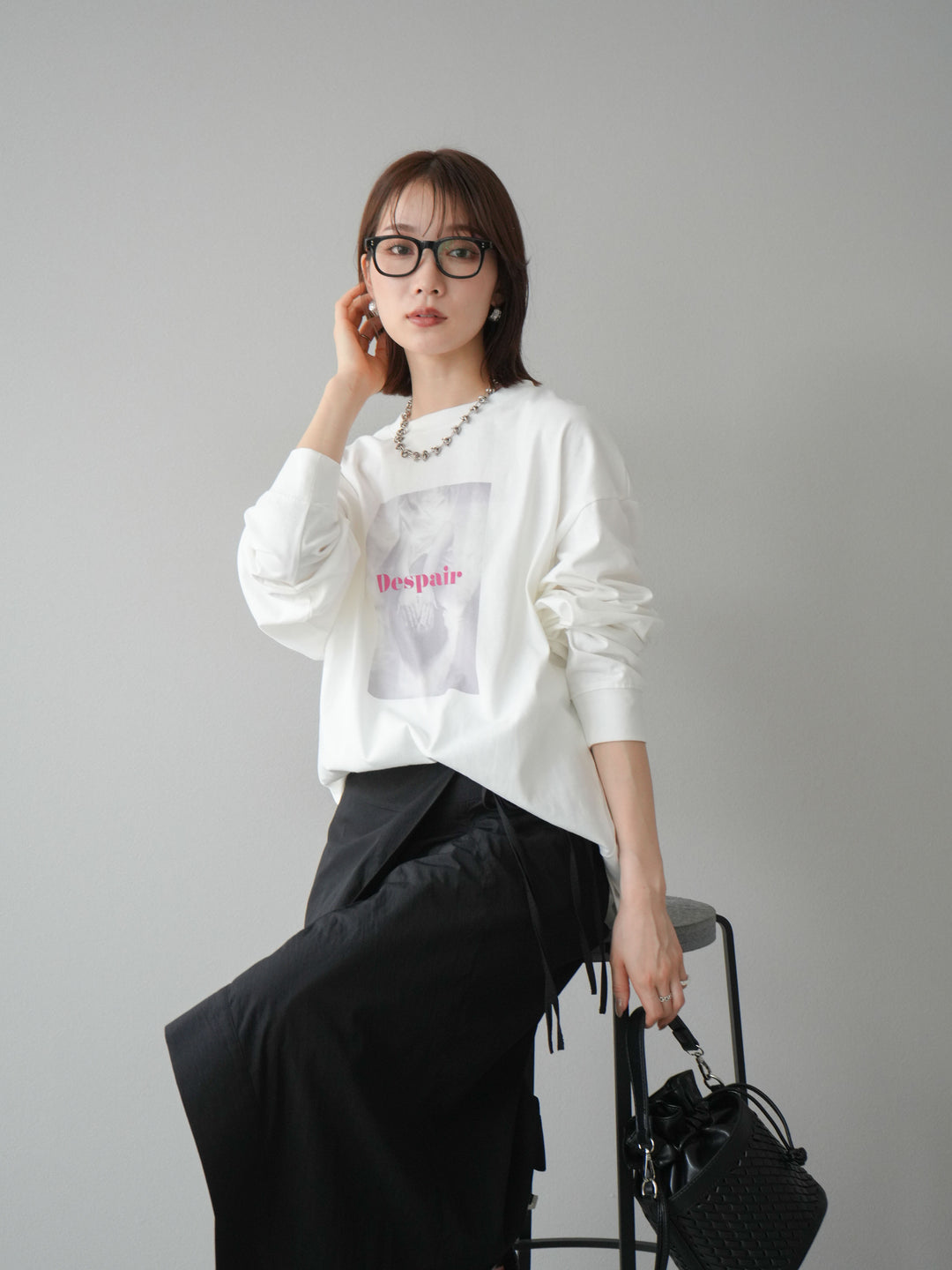 [予約]ウーマンプリントBIGロンT/オフ2