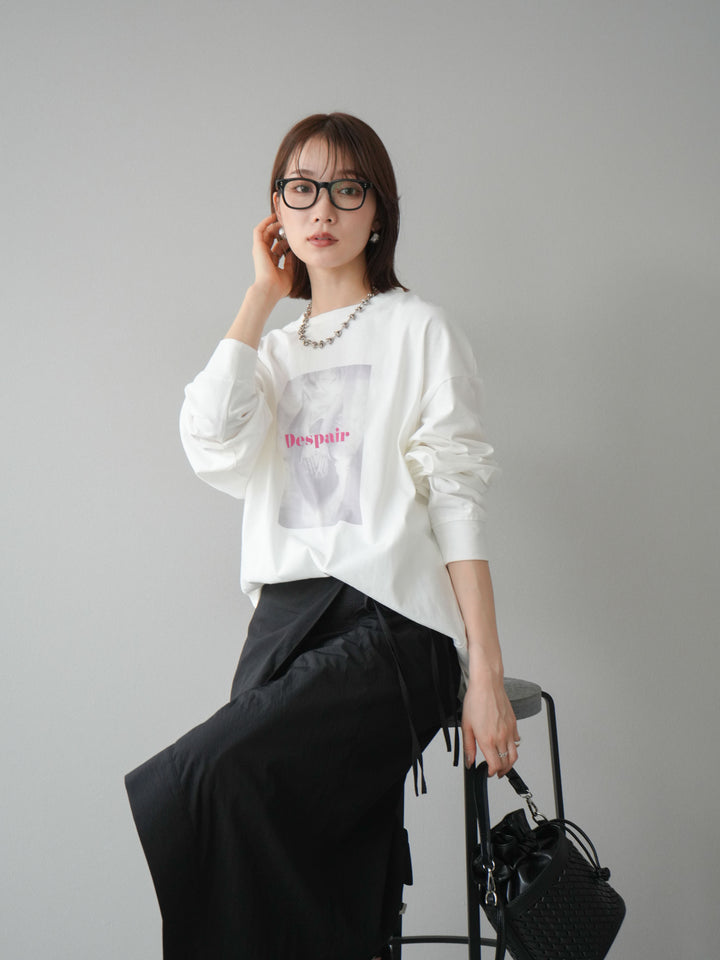 [予約]ウーマンプリントBIGロンT/オフ2