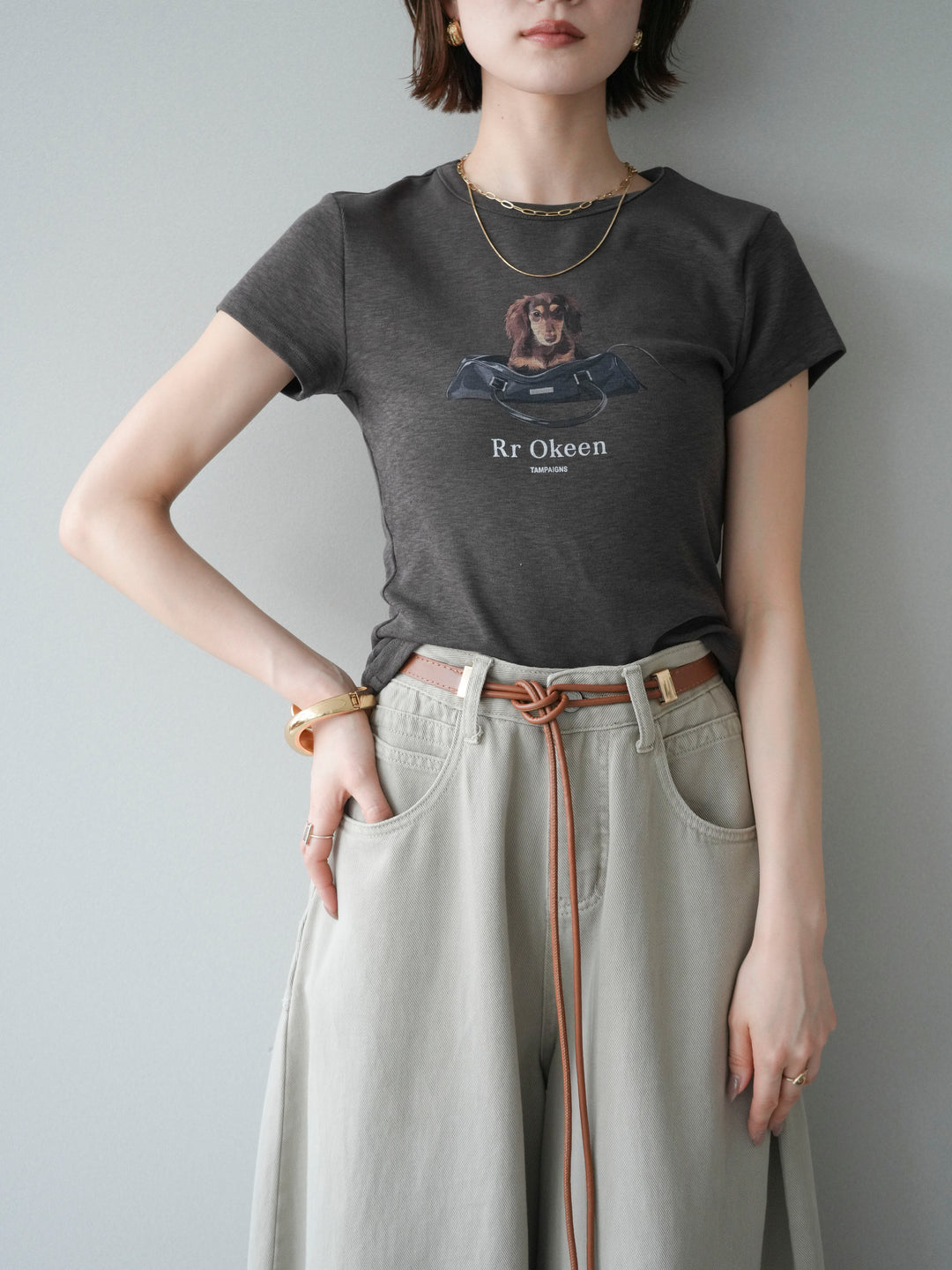 [SET]ドッグコンパクトTEE+ドッグコンパクトTEE(2set)