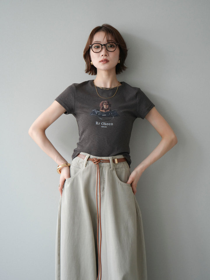 [SET]ドッグコンパクトTEE+選べるアクセセット(2set)