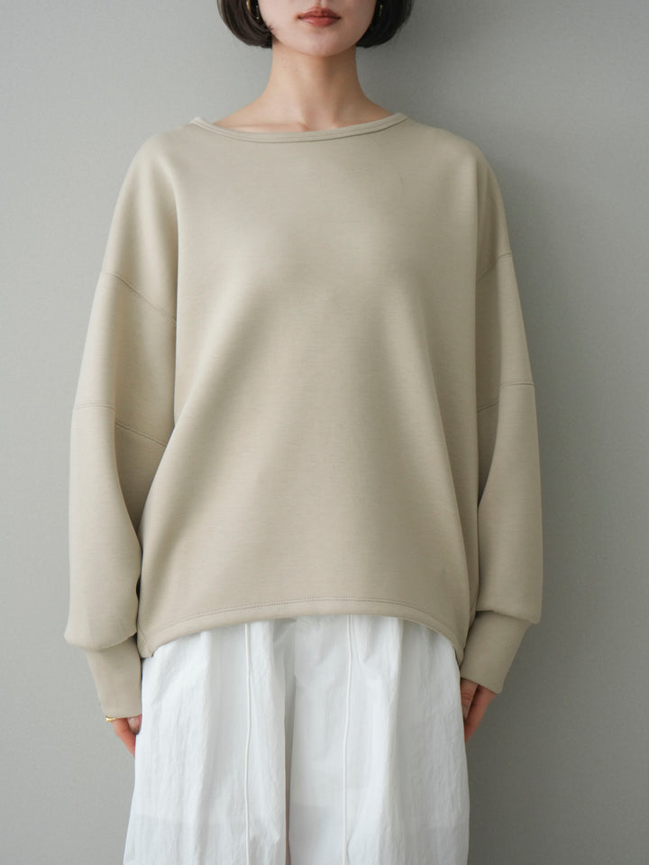 [予約]ライトポンチコクーンプルオーバー/beige