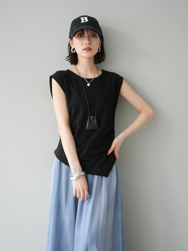 【預購】B字刺繡棒球帽/黑色