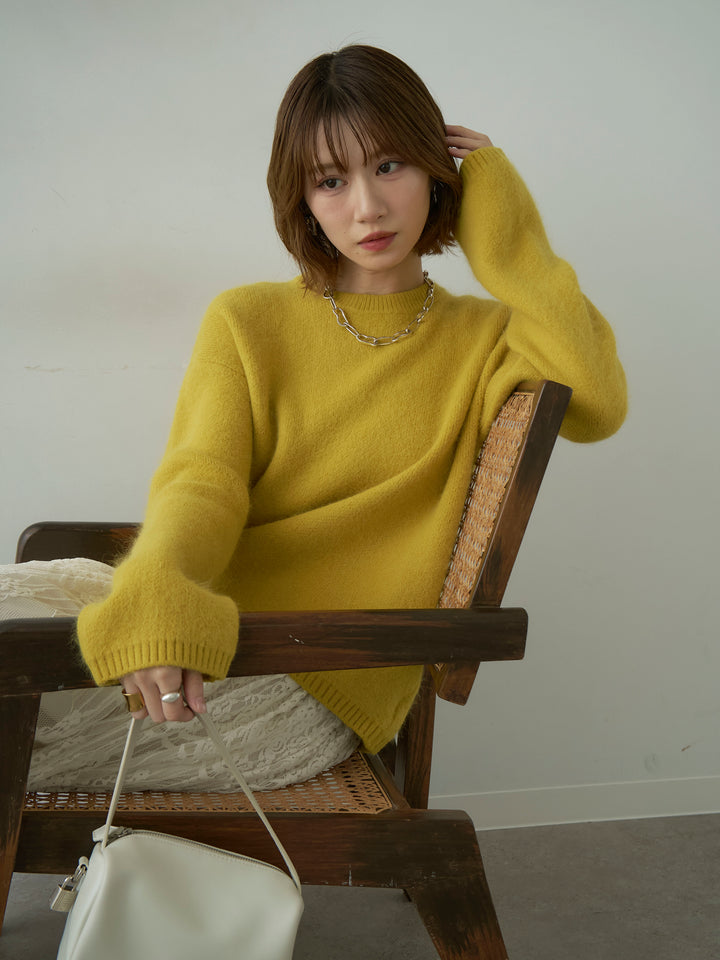 [SET]ソフトシャギークルーネックプルオーバー+ソフトシャギークルーネックプルオーバー(2set)