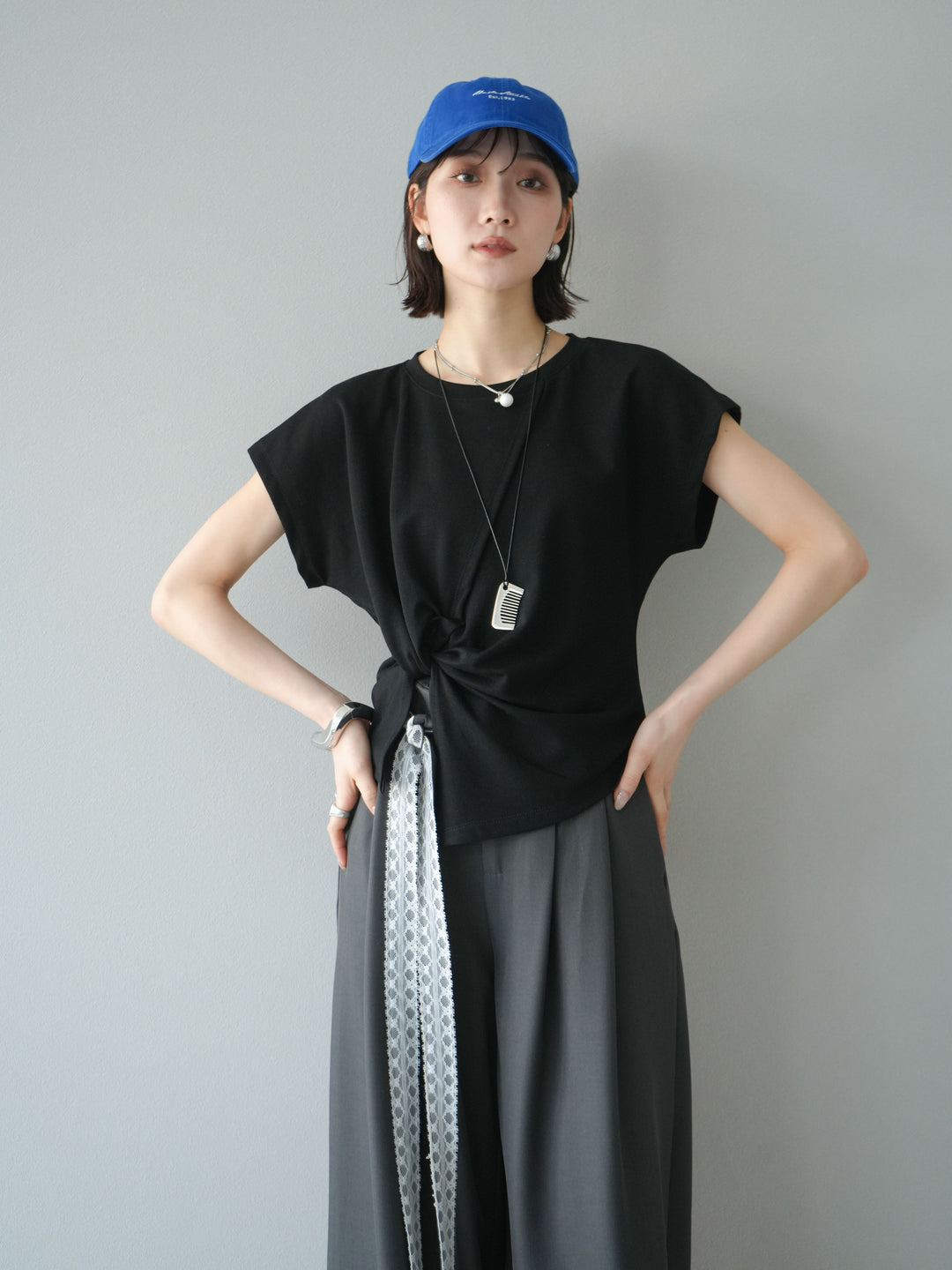 【預購】留言logo刺繡棒球帽/藍色