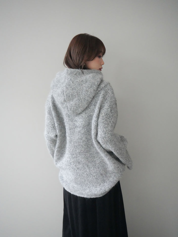 [予約]バラクラバSETニットプルオーバー/gray