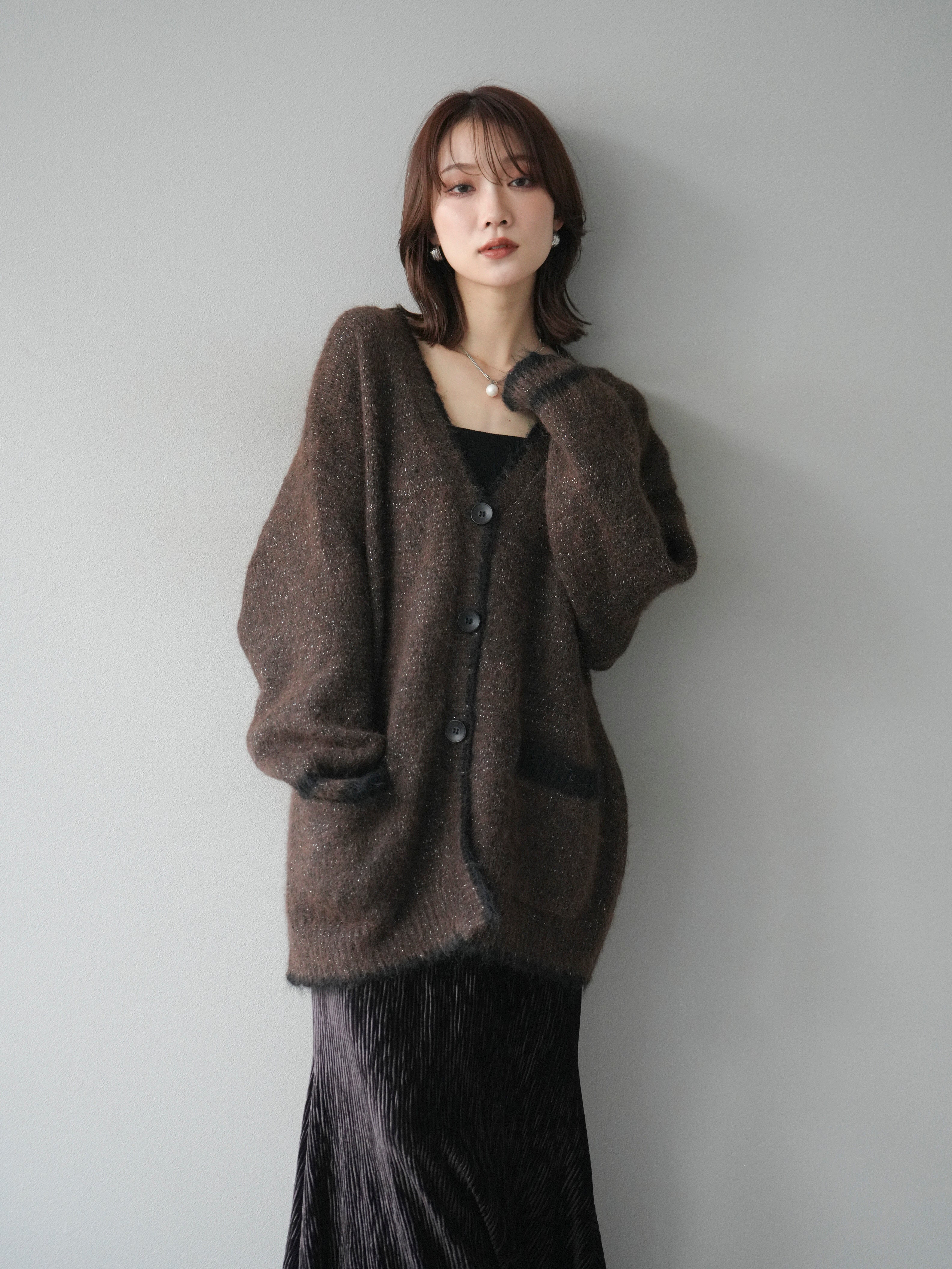 『Lumier』A/W コーデセット★ Lumier/リュミエ][SET]コード刺繍ルーズニットプルオーバー+