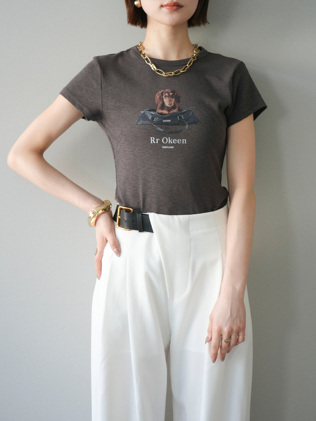 [SET]ドッグコンパクトTEE+ドッグコンパクトTEE(2set)