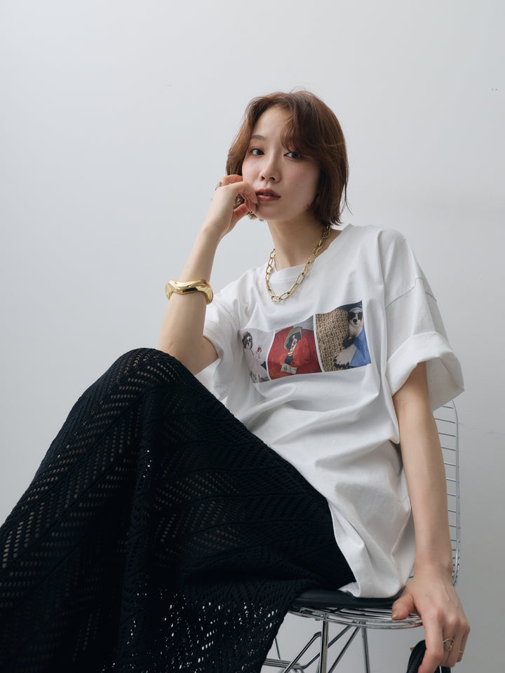 [SET]スリードッグフォトボックスTEE+選べるアクセセット(2set)
