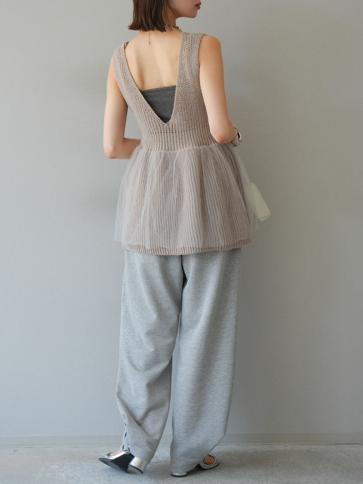 [預購] 2-Way Design 運動褲/灰色