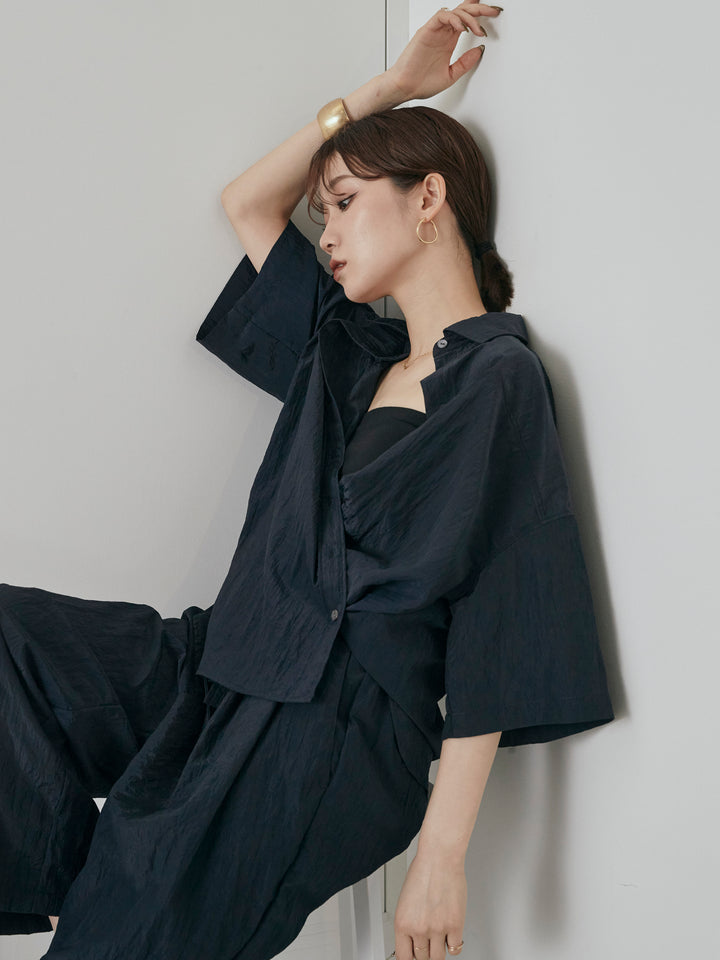 [預購] 尼龍洗衣機休閒褲/海軍藍