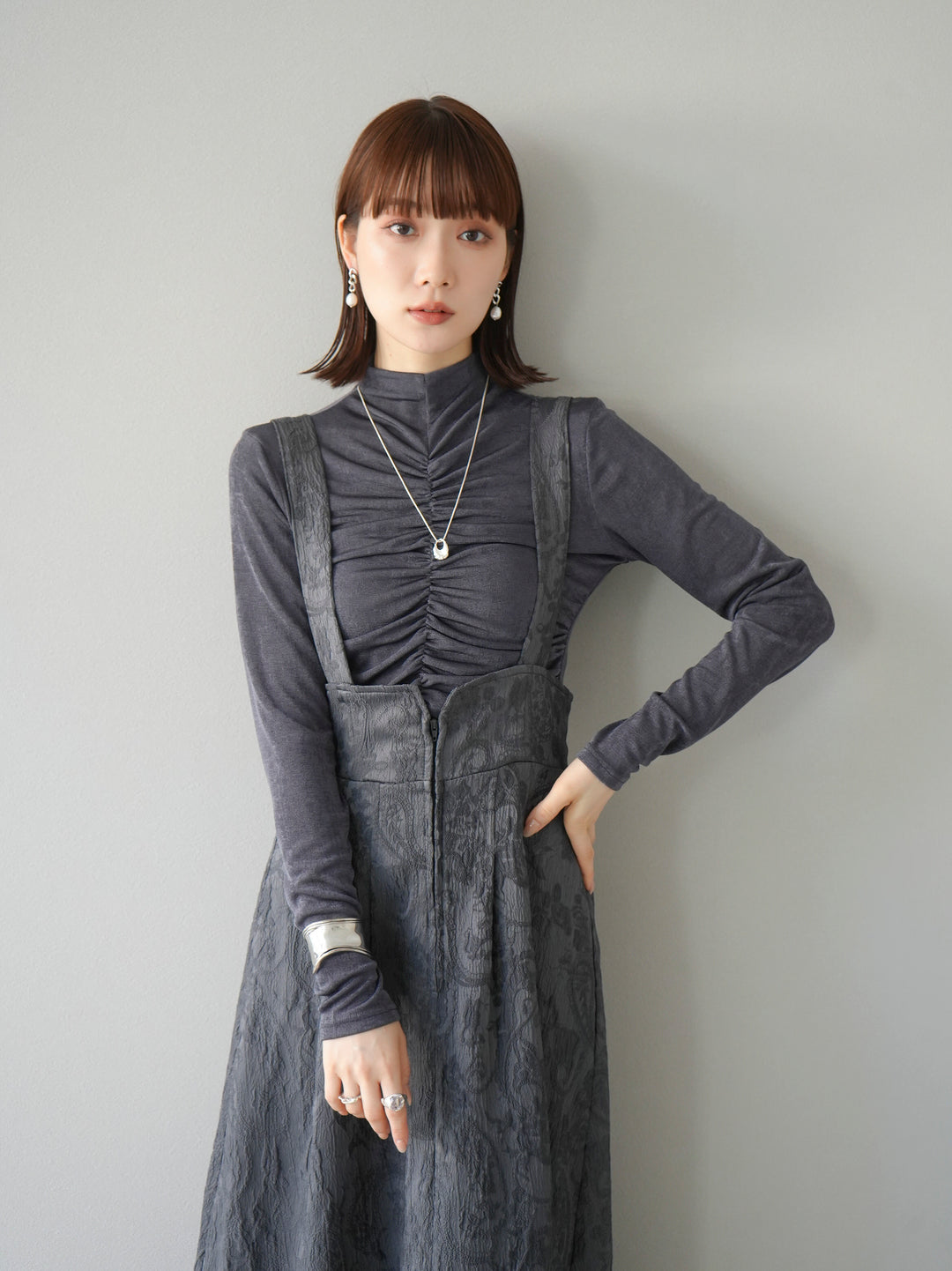 [SET]シャーリングシアートップス+シャーリングシアートップス(2set)