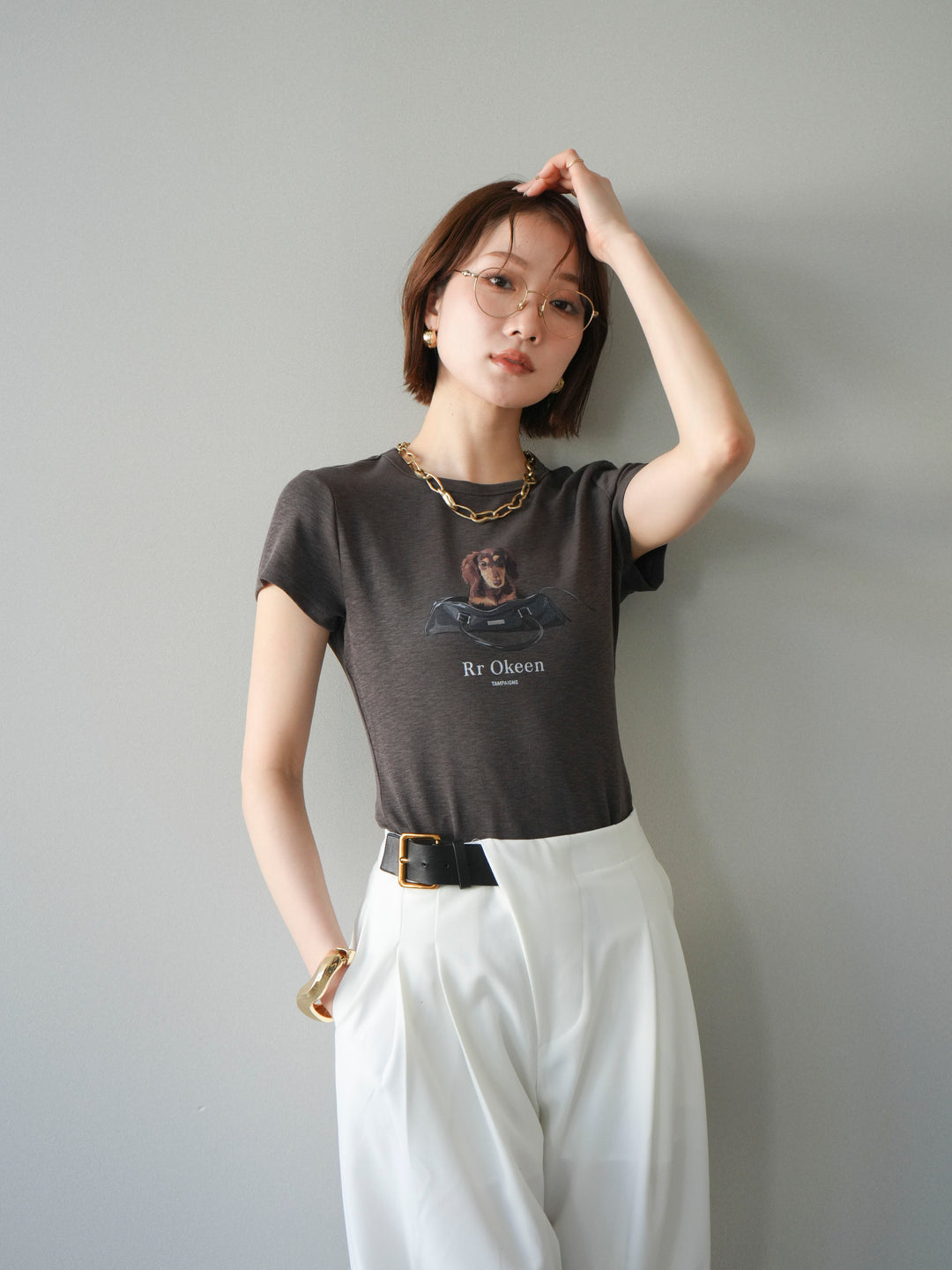 [SET]ドッグコンパクトTEE+ドッグコンパクトTEE(2set)