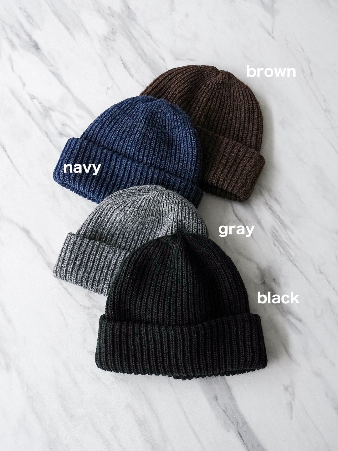 [予約]ニットビーニー/ブラック