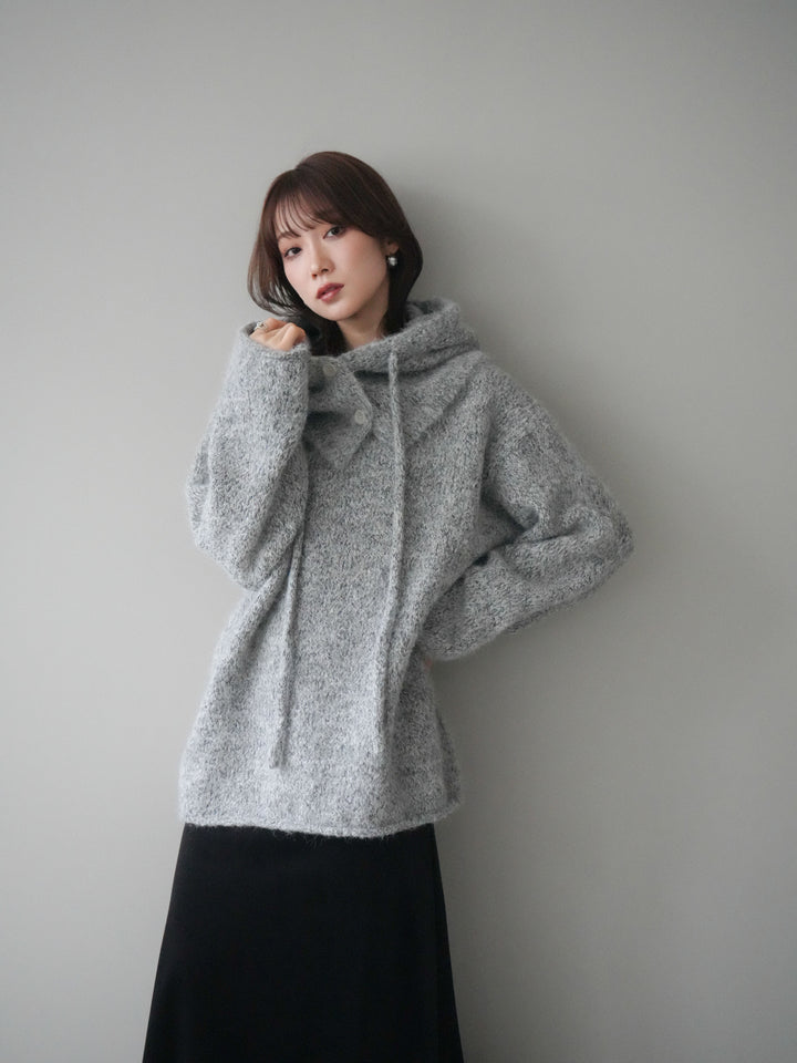 [SET]バラクラバSETニットプルオーバー+バラクラバSETニットプルオーバー(2set)