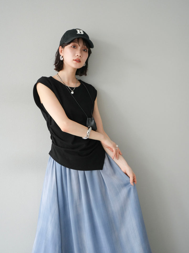 【預購】B字刺繡棒球帽/黑色