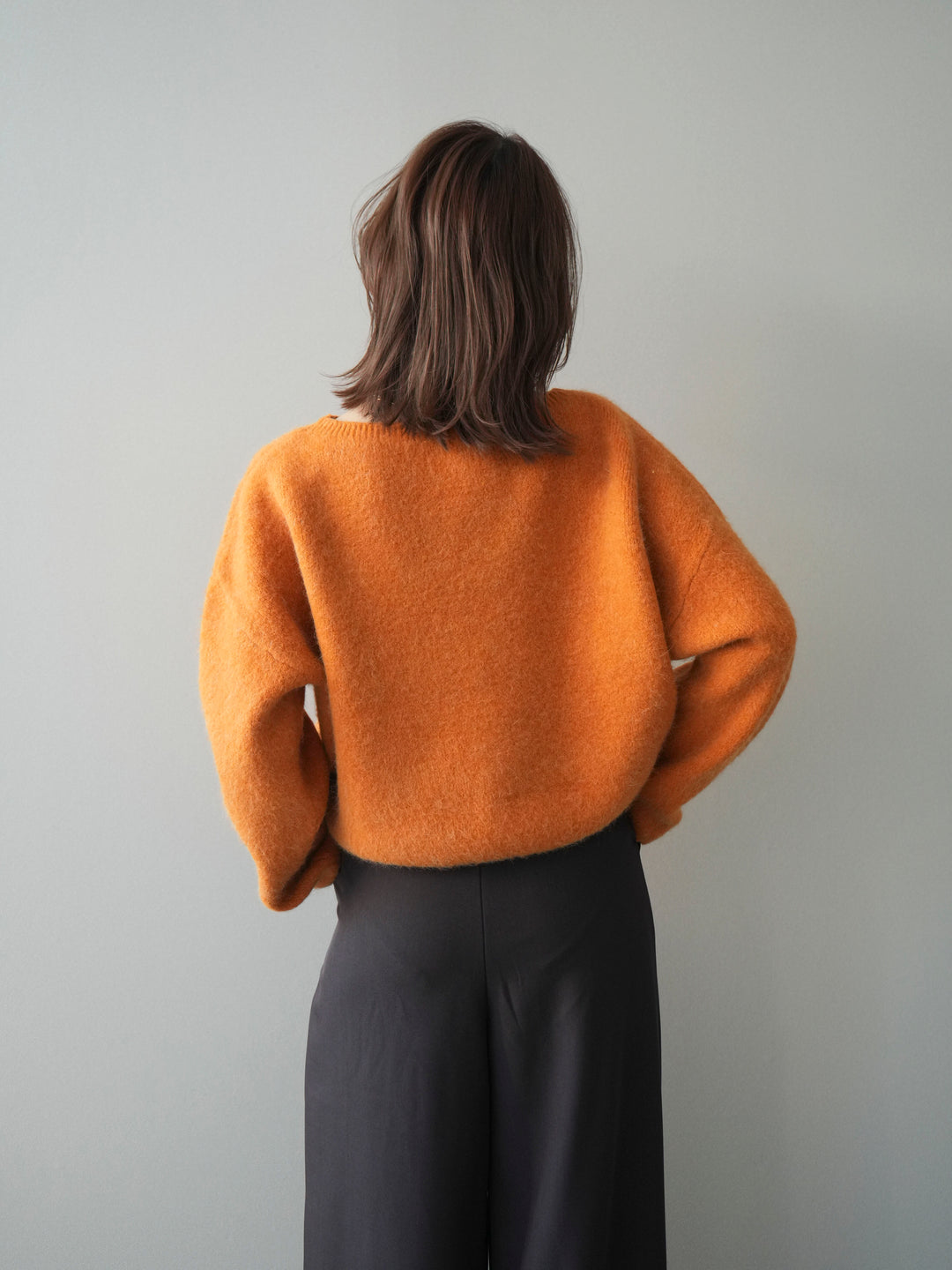 [SET]アンゴラタッチボートネッククロップドプルオーバー+アンゴラタッチボートネッククロップドプルオーバー(2set)